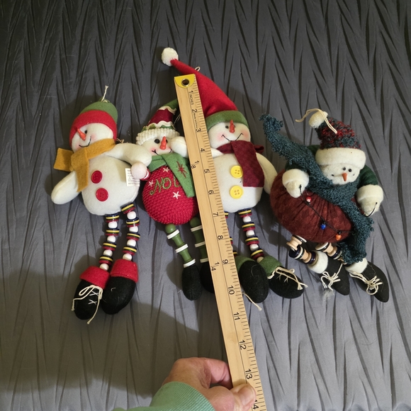 Festive Snowman Plush Set - Picture 2 of 2